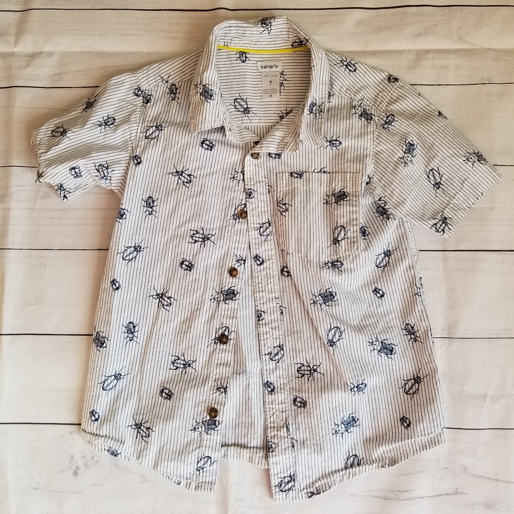 🍎5 for $30🍎 Carter's button up size 7